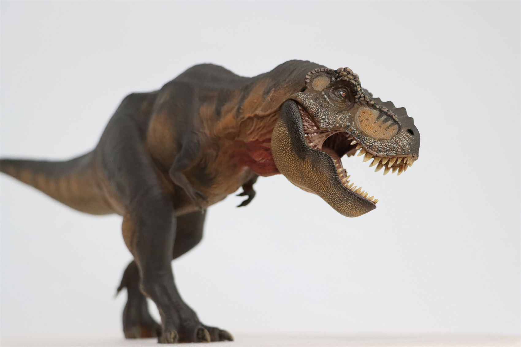 Nanmu 1:35 Tyrannosaurus Rex Deluxe Version The Once and Future King Obsidian Mountains T-Rex Dinosaur Toy Animal Model