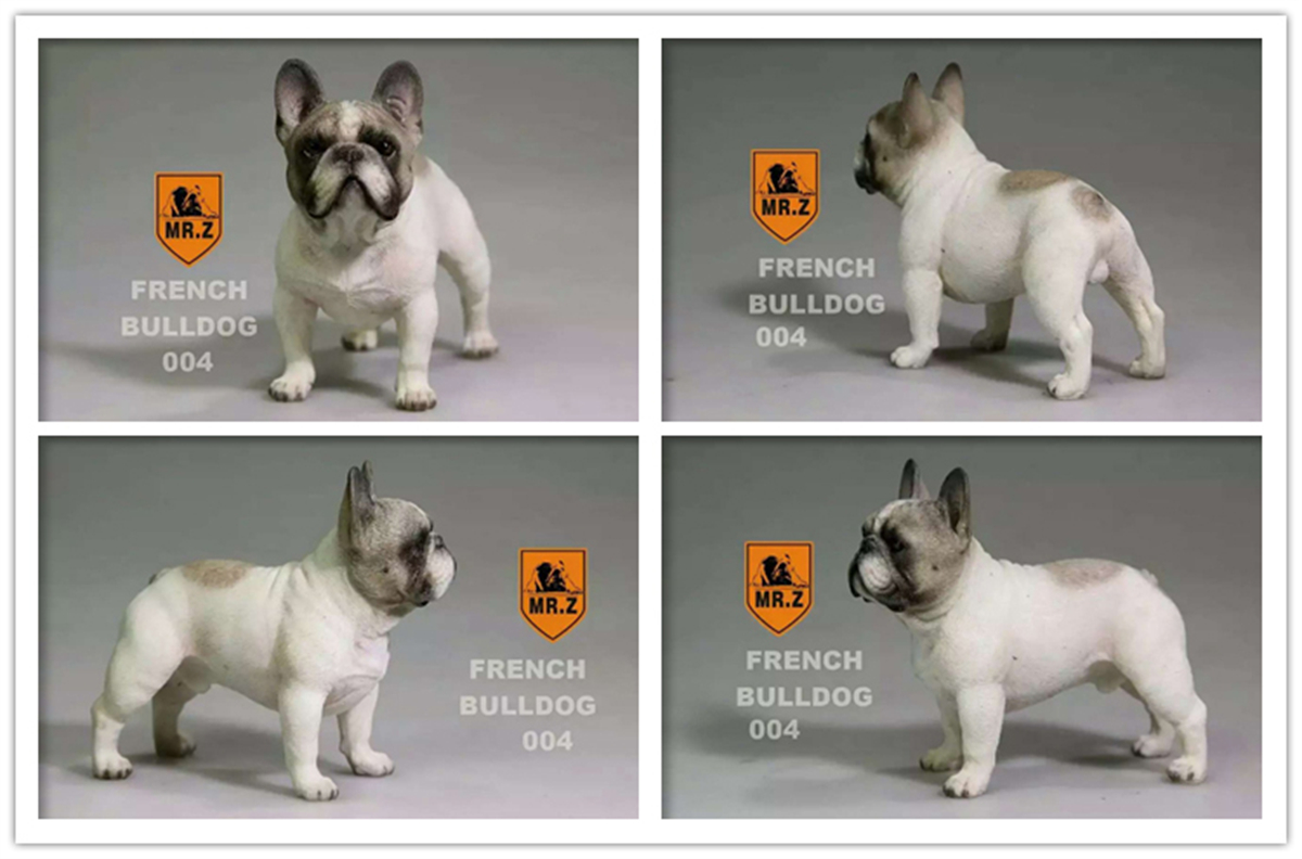 Mr.Z Studio 1:6 Stand French Bulldog Bull Dog Pet Figure Animal Toy Collector Decor Gift Play Home Furnishing Small Ornaments Mr.Z Studio 1:6 Stand French Bulldog Bull Dog Pet Figure Animal Toy Collector Decor Gift Play Home Furnishing Small Ornaments