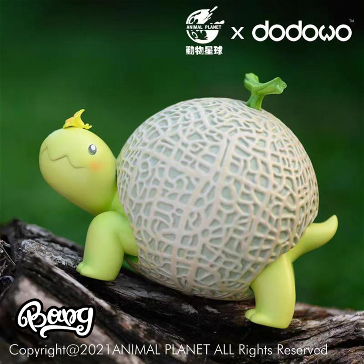 Animal Planet Turtle Melon Model Vegetables Fairy Figure Toy Hami Melon Collector Kid Gift Animal Model Decoration In Stock