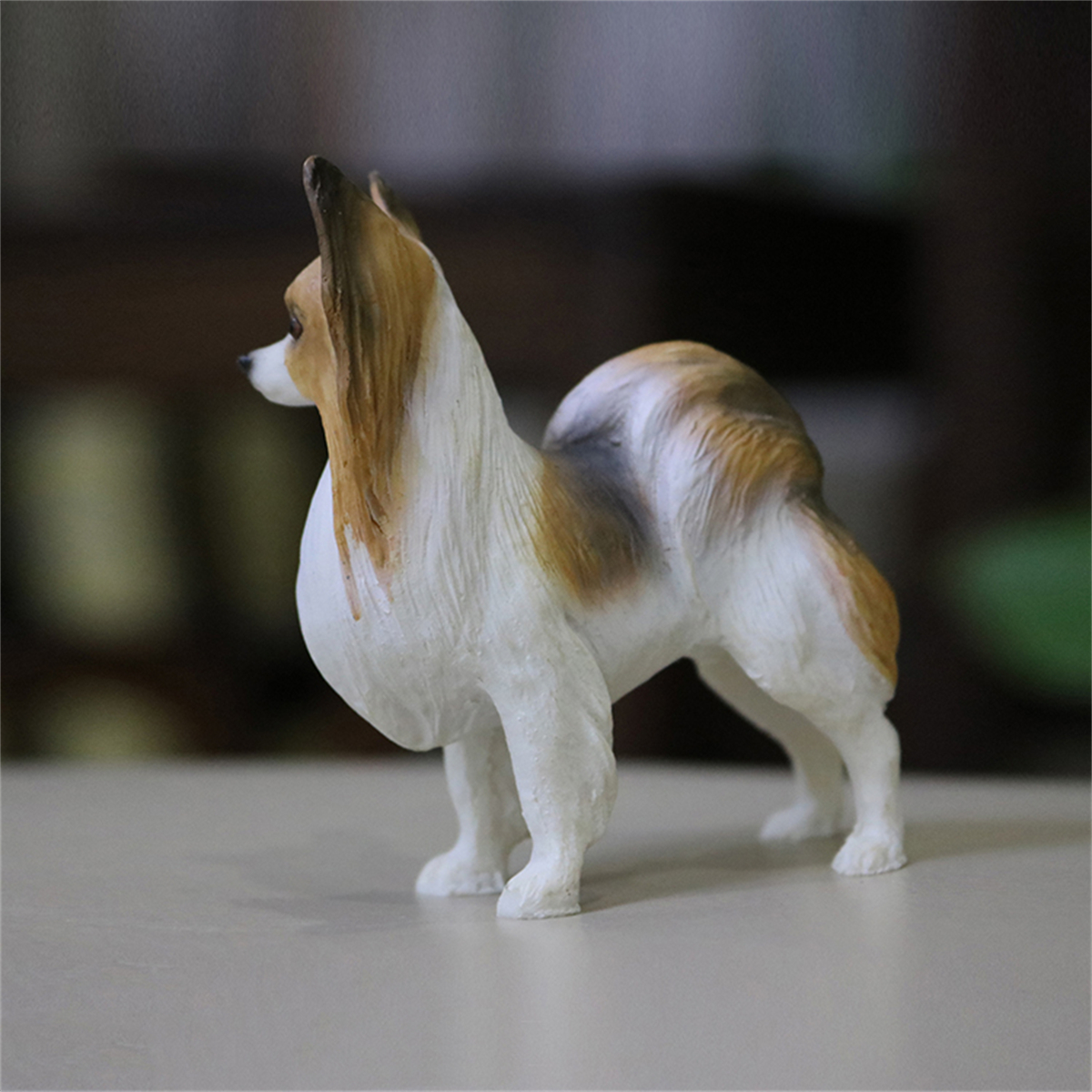 JJM Papillon Dog Pet Figure Canidae Animal Model Canis Lupus Familiaris Toys Crafts Souvenirs Gift Car Decor Simulation Unisex JJM Papillon Dog Pet Figure Canidae Animal Model Canis Lupus Familiaris Toys Crafts Souvenirs Gift Car Decor Simulation Unisex
