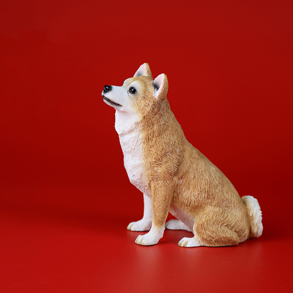 JJM 1/6 Japanese Shiba Inu Dog Figure Akita Dog Pet Animal Decor Model Collection Toy Figure for Children Gift Cute Simulation JJM 1/6 Japanese Shiba Inu Dog Figure Akita Dog Pet Animal Decor Model Collection Toy Figure for Children Gift Cute Simulation
