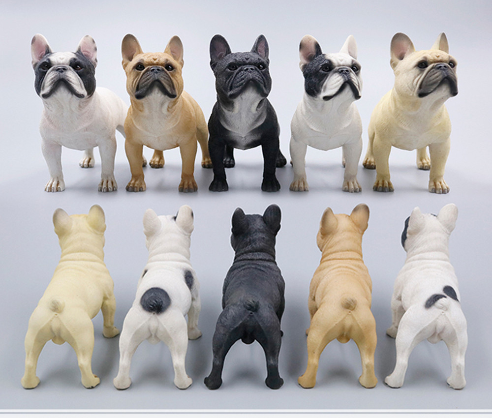 JJM 1/6 Stand French Bulldog Dog Pet Figure Toy Car Decor Animal Collector Adult Kids Gift Resin Animal Dog Pet Model Collection JJM 1/6 Stand French Bulldog Dog Pet Figure Toy Car Decor Animal Collector Adult Kids Gift Resin Animal Dog Pet Model Collection