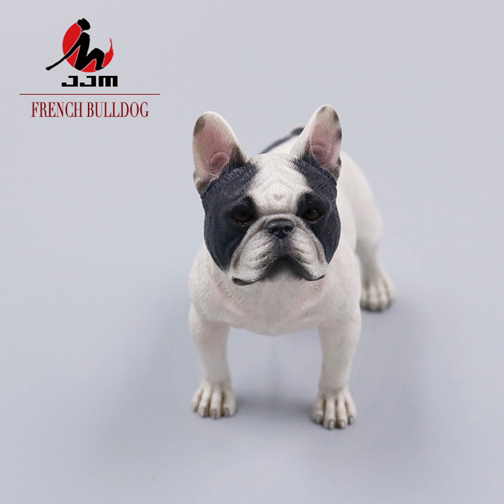 JJM 1/6 Stand French Bulldog Dog Pet Figure Toy Car Decor Animal Collector Adult Kids Gift Resin Animal Dog Pet Model Collection JJM 1/6 Stand French Bulldog Dog Pet Figure Toy Car Decor Animal Collector Adult Kids Gift Resin Animal Dog Pet Model Collection