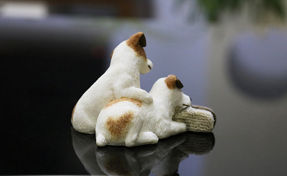 JJM Jack Russell Terrier Dog Pet Figure Collector Toy Model Educational for Adults Kids Gift Canidae Animal Car Decoration JJM Jack Russell Terrier Dog Pet Figure Collector Toy Model Educational for Adults Kids Gift Canidae Animal Car Decoration