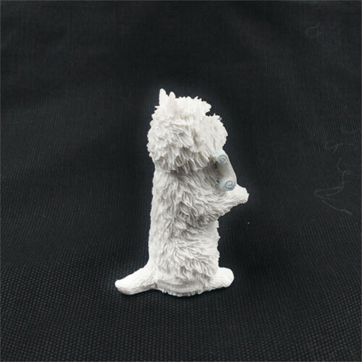 JJM West Highland White Terrier Dog Stand Pet Figure Collector Animal Kid Toys Crafts Souvenirs Gift Decor Vehicle Simulation