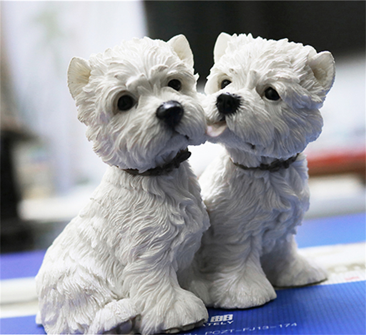JJM 2Pcs West Highland White Terrier Couples Dog Pet Figure Animal Collector Toy Car Decoration Resin Crafts Souvenirs JJM 2Pcs West Highland White Terrier Couples Dog Pet Figure Animal Collector Toy Car Decoration Resin Crafts Souvenirs