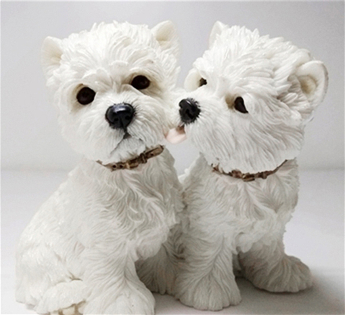JJM 2Pcs West Highland White Terrier Couples Dog Pet Figure Animal Collector Toy Car Decoration Resin Crafts Souvenirs JJM 2Pcs West Highland White Terrier Couples Dog Pet Figure Animal Collector Toy Car Decoration Resin Crafts Souvenirs