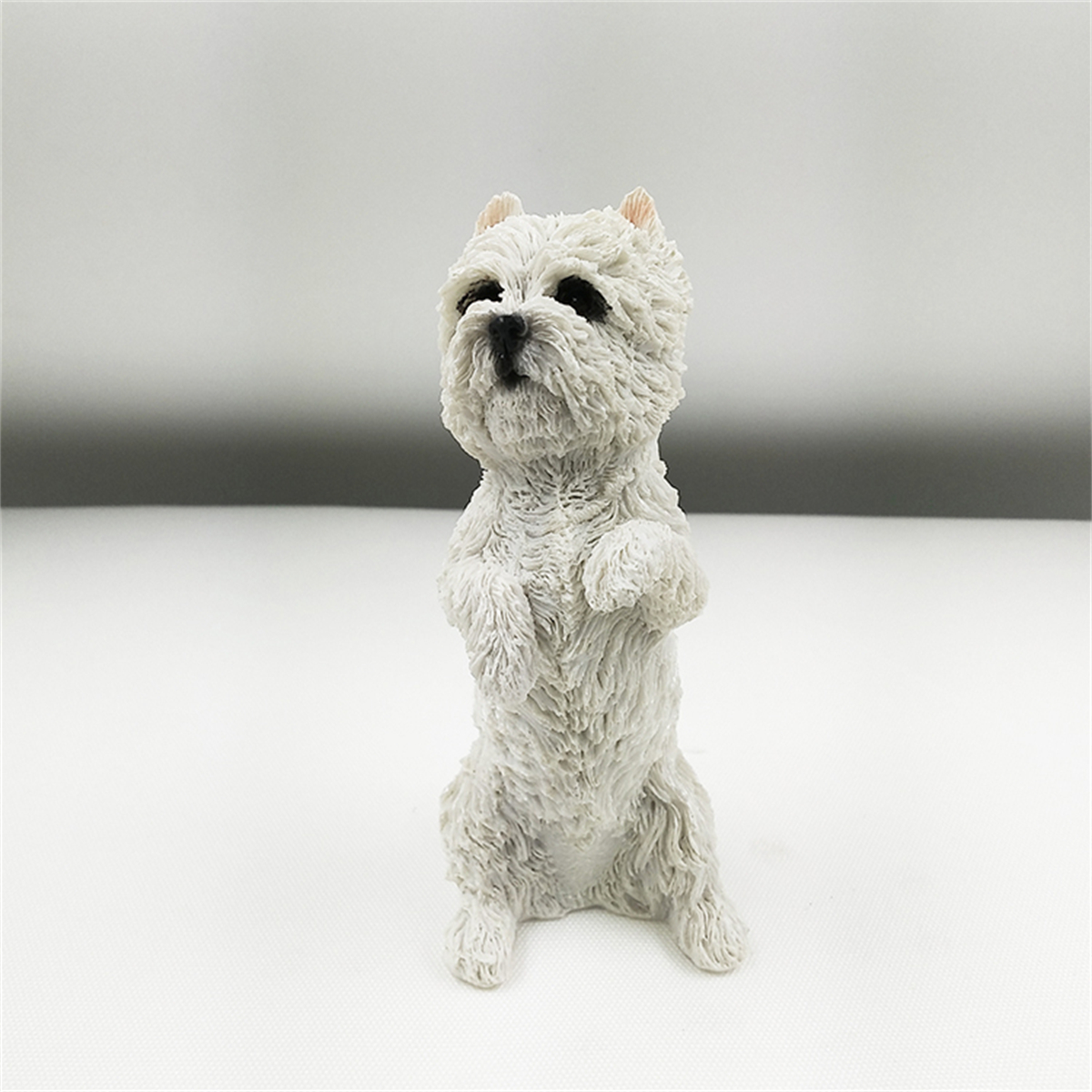 JJM Stand West Highland White Terrier Dog Pet Figure Collector Animal Kid Toys Crafts Souvenirs Gift Decor Vehicle Simulation JJM Stand West Highland White Terrier Dog Pet Figure Collector Animal Kid Toys Crafts Souvenirs Gift Decor Vehicle Simulation