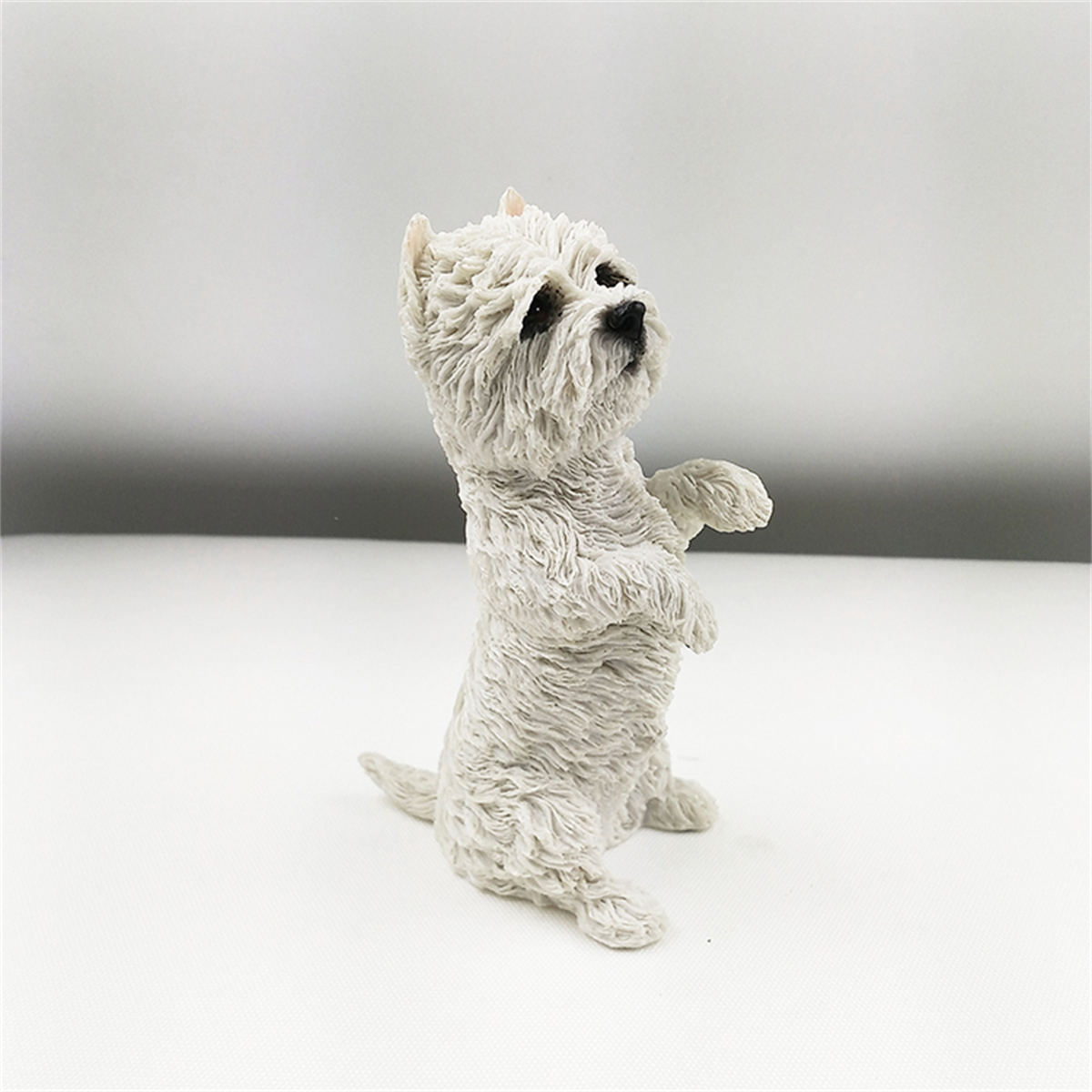 JJM Stand West Highland White Terrier Dog Pet Figure Collector Animal Kid Toys Crafts Souvenirs Gift Decor Vehicle Simulation JJM Stand West Highland White Terrier Dog Pet Figure Collector Animal Kid Toys Crafts Souvenirs Gift Decor Vehicle Simulation