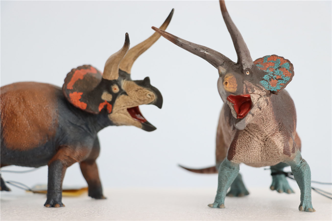 IN STOCK 2021 Eofauna 1/35 Triceratops sp. Figure Ceratopsidae Dinosaur Figure Collector Prehistoric Animal Gift PVC Model Toys