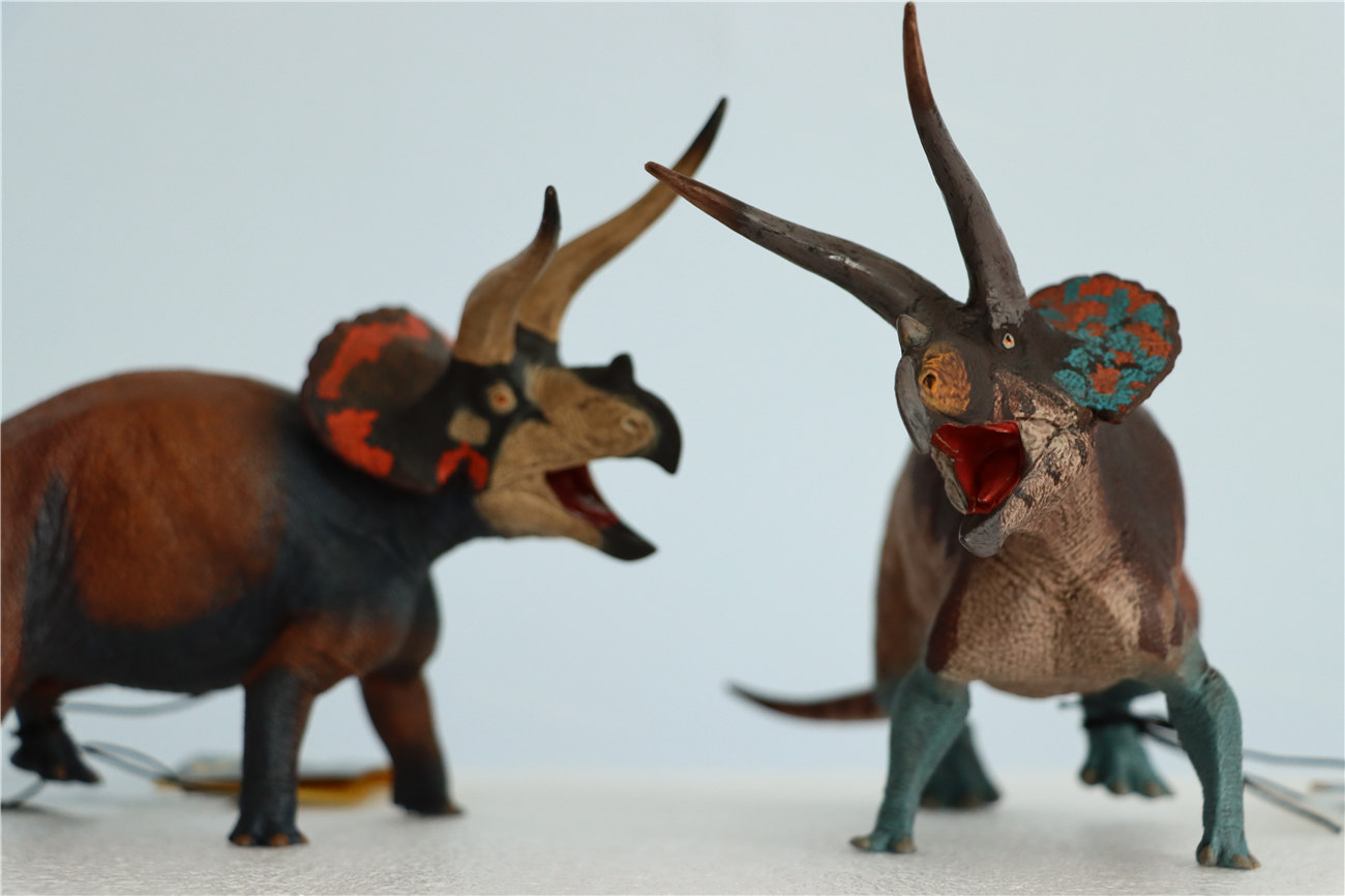 IN STOCK 2021 Eofauna 1/35 Triceratops sp. Figure Ceratopsidae Dinosaur Figure Collector Prehistoric Animal Gift PVC Model Toys