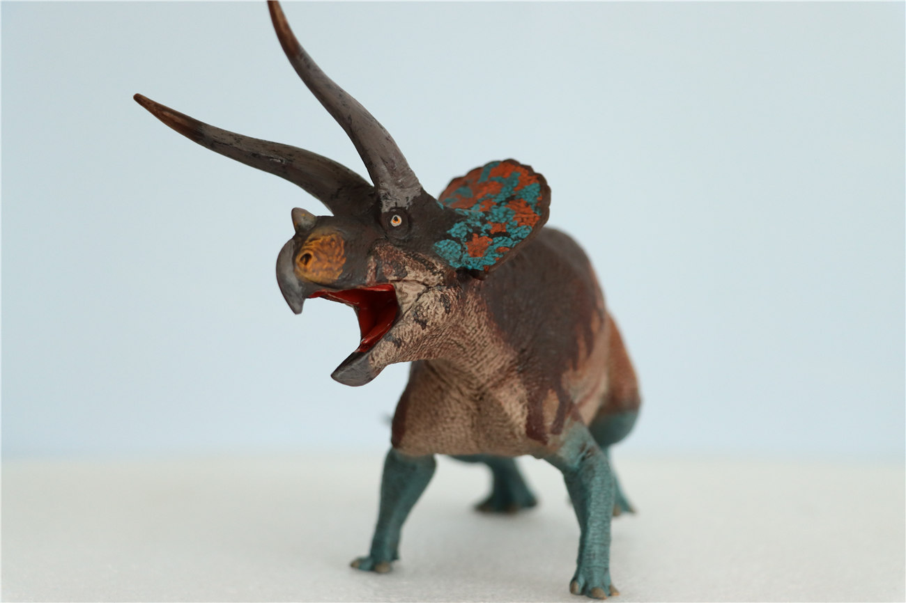 IN STOCK 2021 Eofauna 1/35 Triceratops sp. Figure Ceratopsidae Dinosaur Figure Collector Prehistoric Animal Gift PVC Model Toys