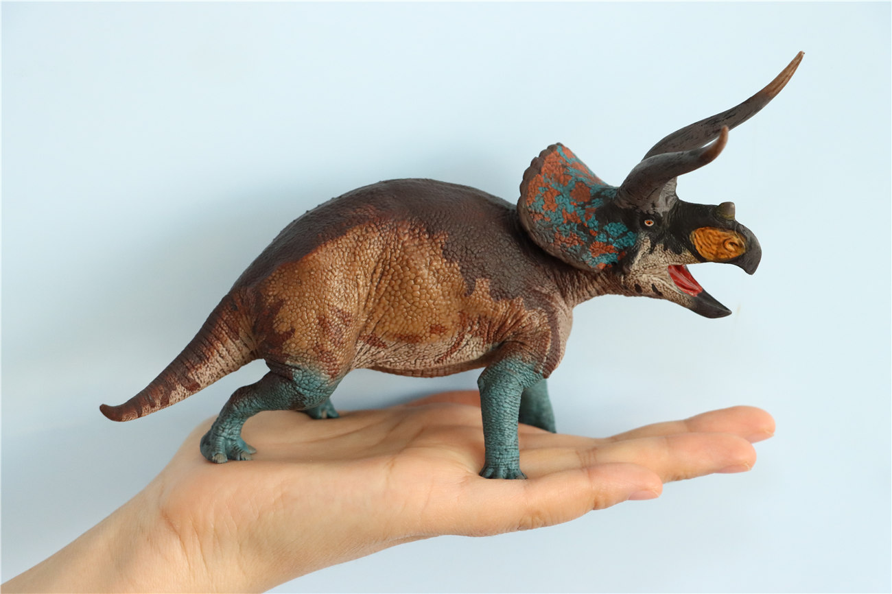 IN STOCK 2021 Eofauna 1/35 Triceratops sp. Figure Ceratopsidae Dinosaur Figure Collector Prehistoric Animal Gift PVC Model Toys