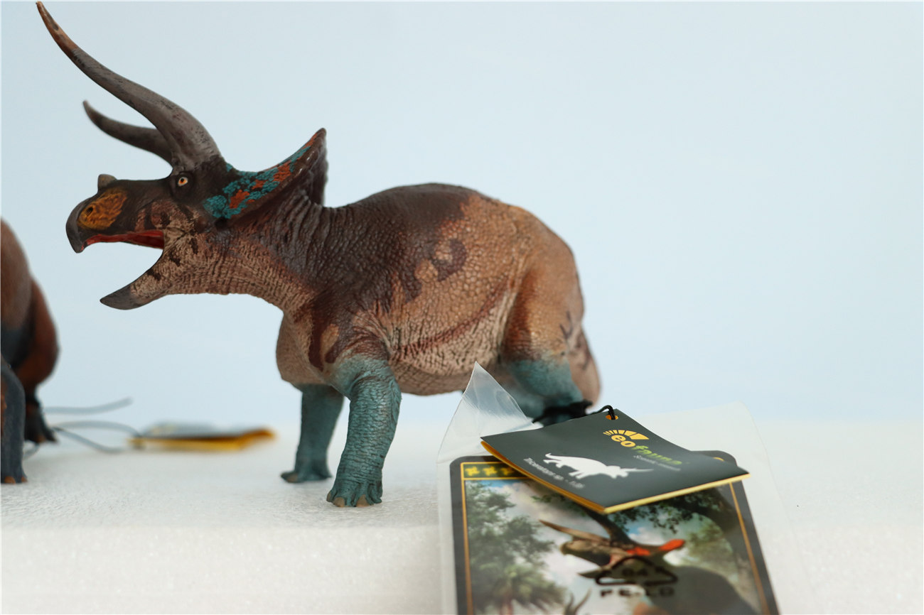 IN STOCK 2021 Eofauna 1/35 Triceratops sp. Figure Ceratopsidae Dinosaur Figure Collector Prehistoric Animal Gift PVC Model Toys