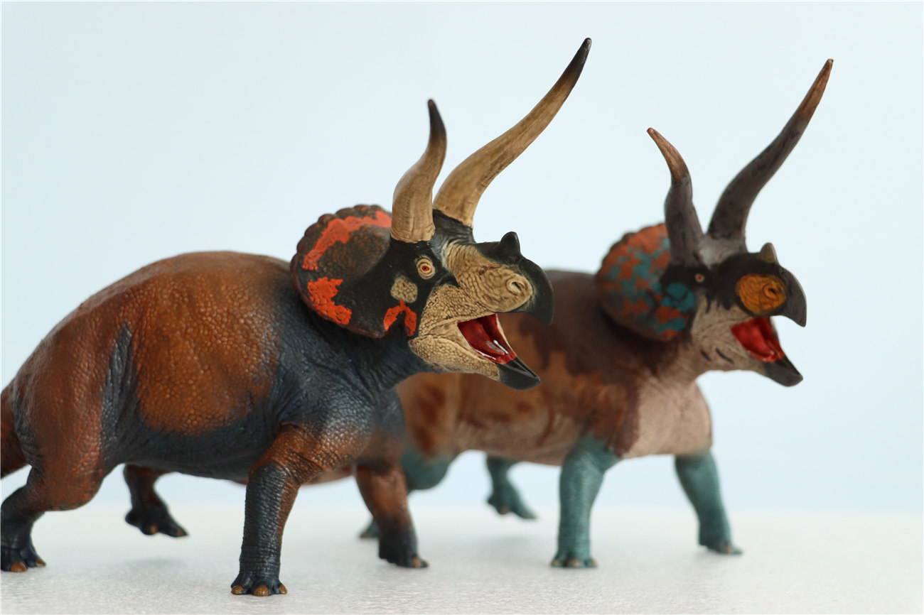 IN STOCK 2021 Eofauna 1/35 Triceratops sp. Figure Ceratopsidae Dinosaur Figure Collector Prehistoric Animal Gift PVC Model Toys
