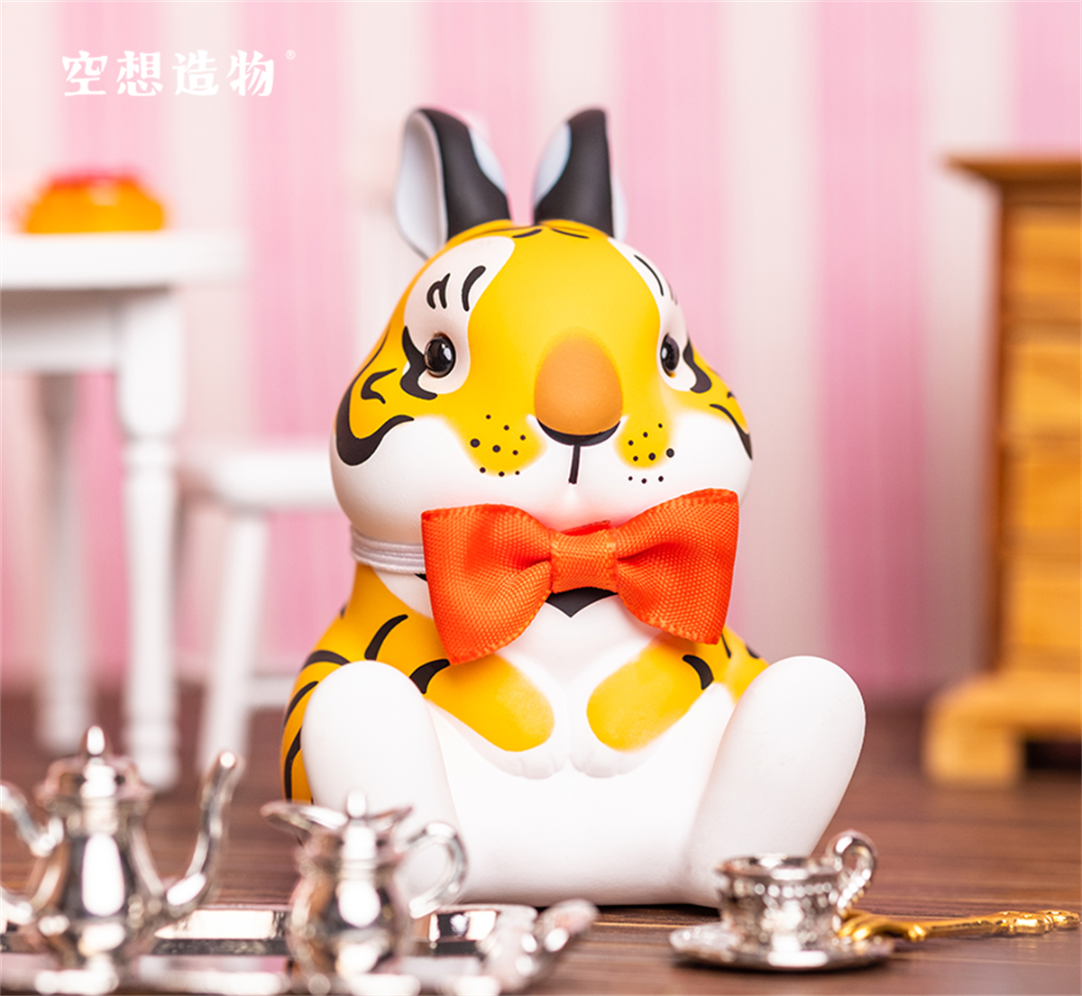 Fluff Rabbit Model Blind Box Animal Figure Collector Kid Cute Toy Gift Crafts Souvenirs Car Decoration Simulation Ornaments