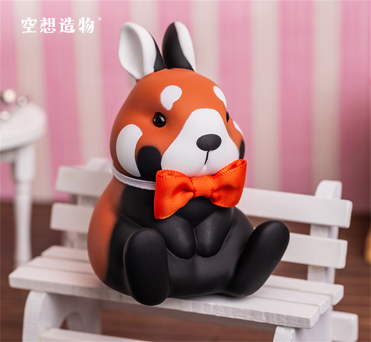 Fluff Rabbit Model Blind Box Animal Figure Collector Kid Cute Toy Gift Crafts Souvenirs Car Decoration Simulation Ornaments