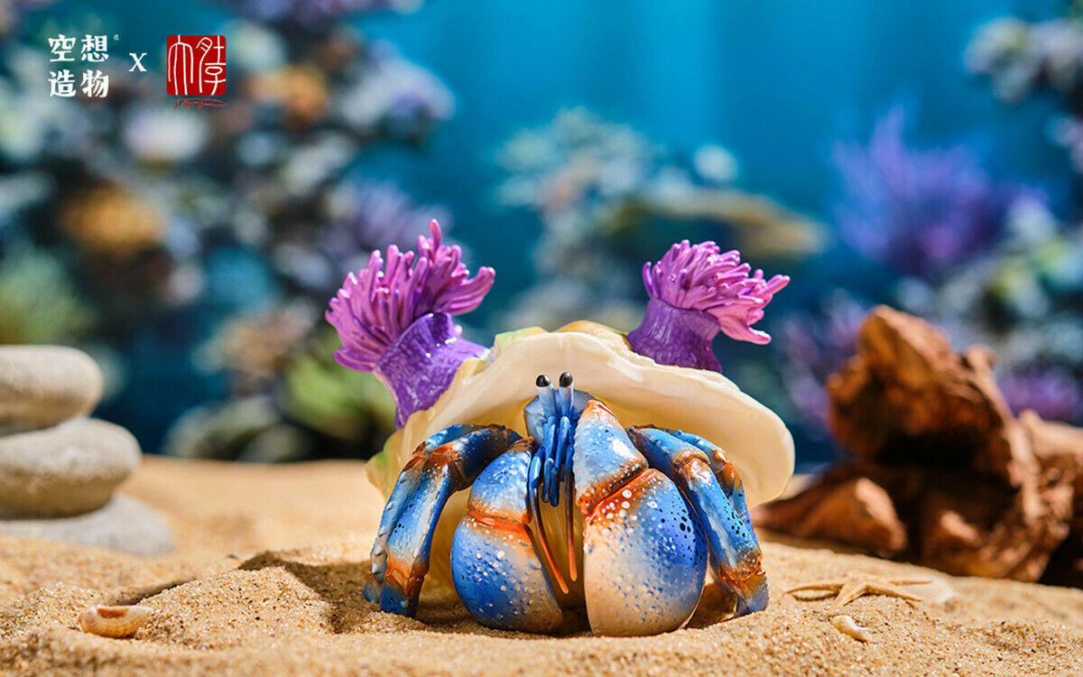 Summer Hermit Crab Model Blind Box Animal Paguridae Figure Collector Decor Gift Crafts Souvenirs Decoration Vehicle Simulation Summer Hermit Crab Model Blind Box Animal Paguridae Figure Collector Decor Gift Crafts Souvenirs Decoration Vehicle Simulation