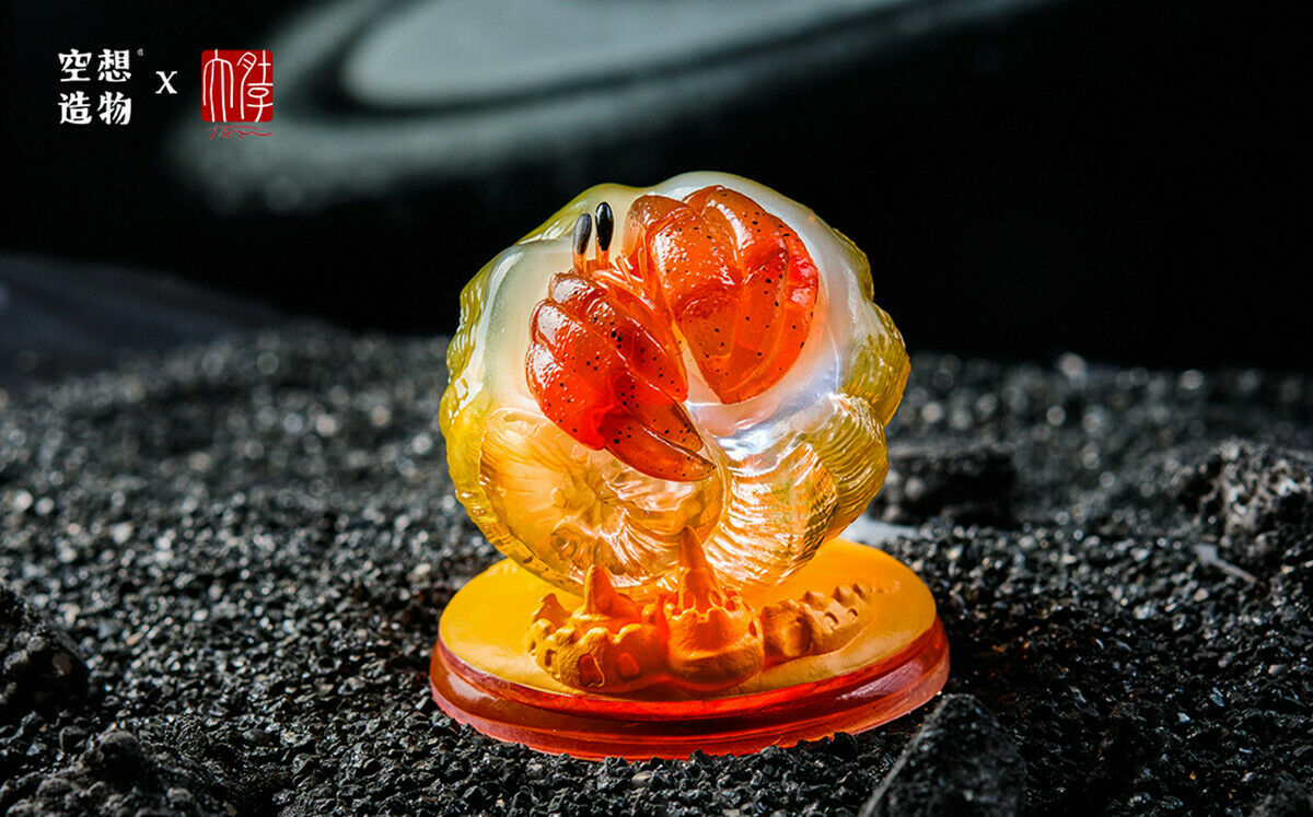 Summer Hermit Crab Model Blind Box Animal Paguridae Figure Collector Decor Gift Crafts Souvenirs Decoration Vehicle Simulation