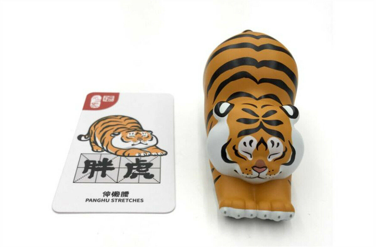 Fat Tiger Blind Box Model Cute Animal Figure Collector Decor Toy Gift Crafts Souvenirs Simulation Ornaments Healing System