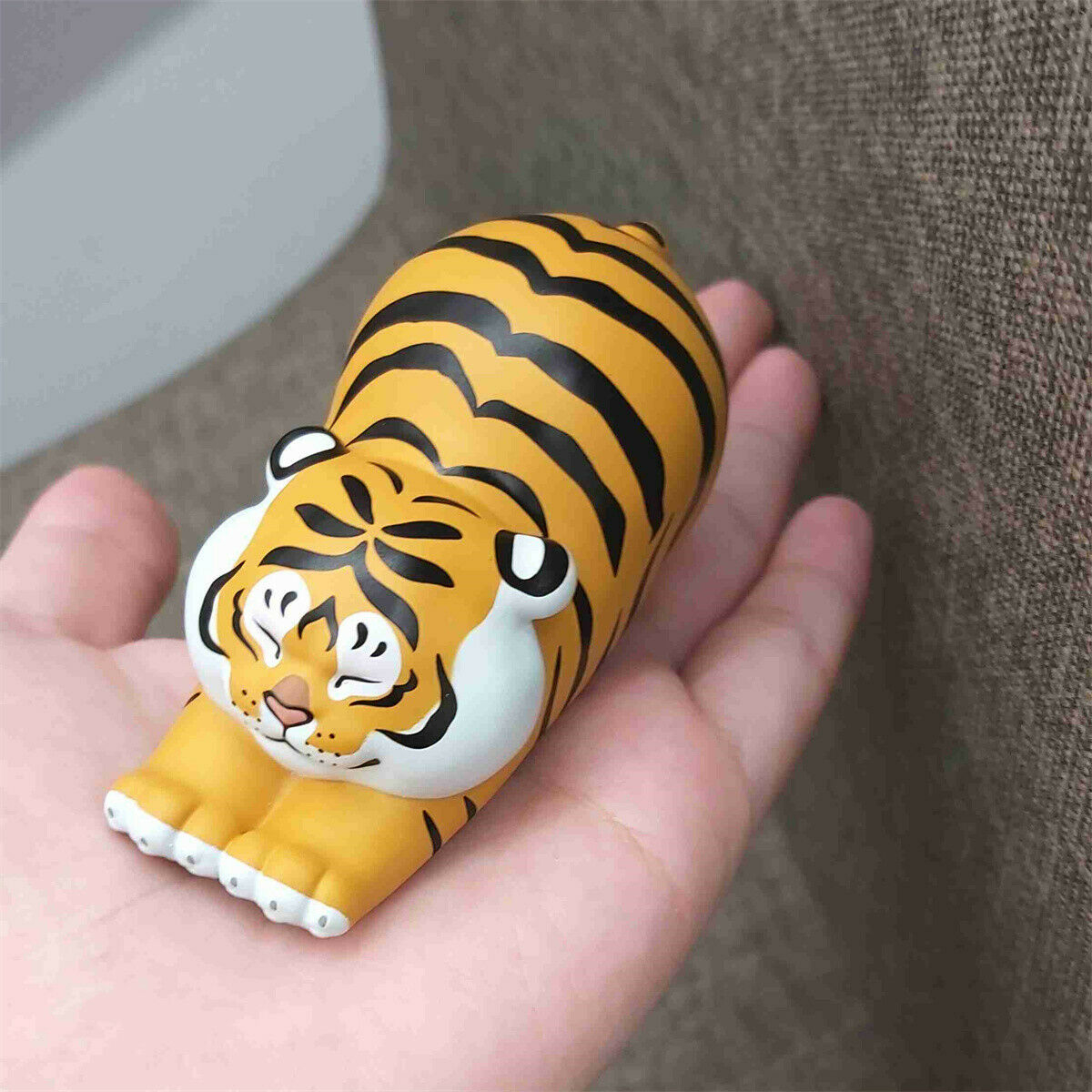 Fat Tiger Blind Box Model Cute Animal Figure Collector Decor Toy Gift Crafts Souvenirs Simulation Ornaments Healing System