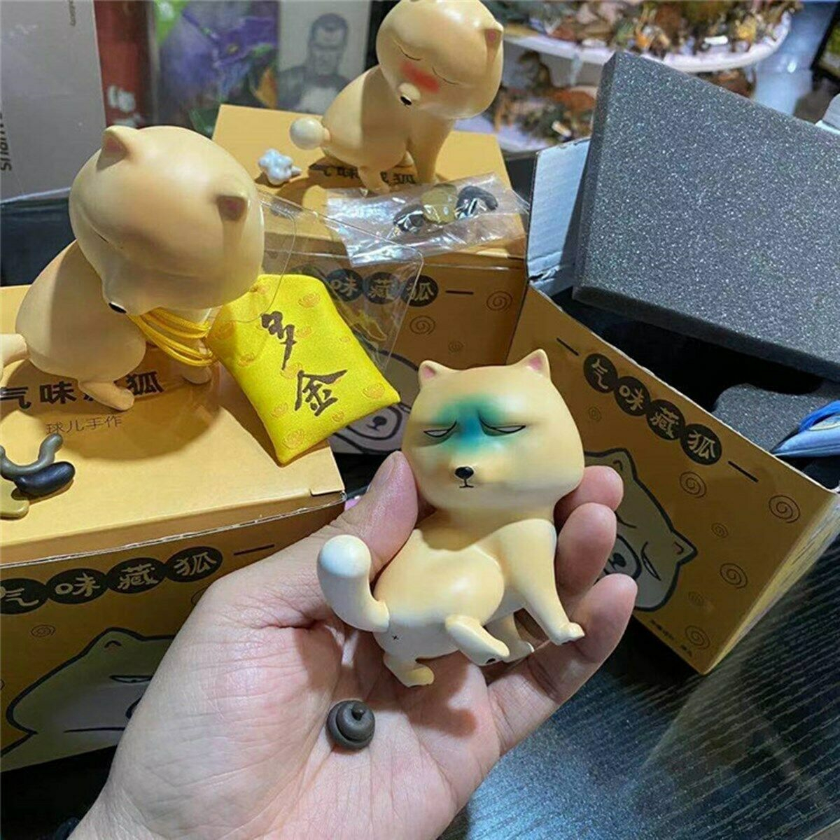 Playful Tibetan Fox Model Wild Animal Vulpes Ferrilata Figure Fantasy Creation Popular Collection Ornament Decor Trendy Kid Gift Playful Tibetan Fox Model Wild Animal Vulpes Ferrilata Figure Fantasy Creation Popular Collection Ornament Decor Trendy Kid Gift