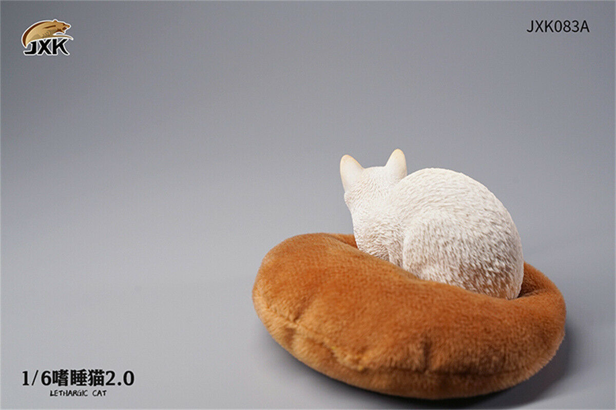 JXK 1/6 Lethargic Cat 2.0 Model Cute Pet Animal Lazy Cat Figure Collector Christmas Decoration Ornaments Adults Kids Gift