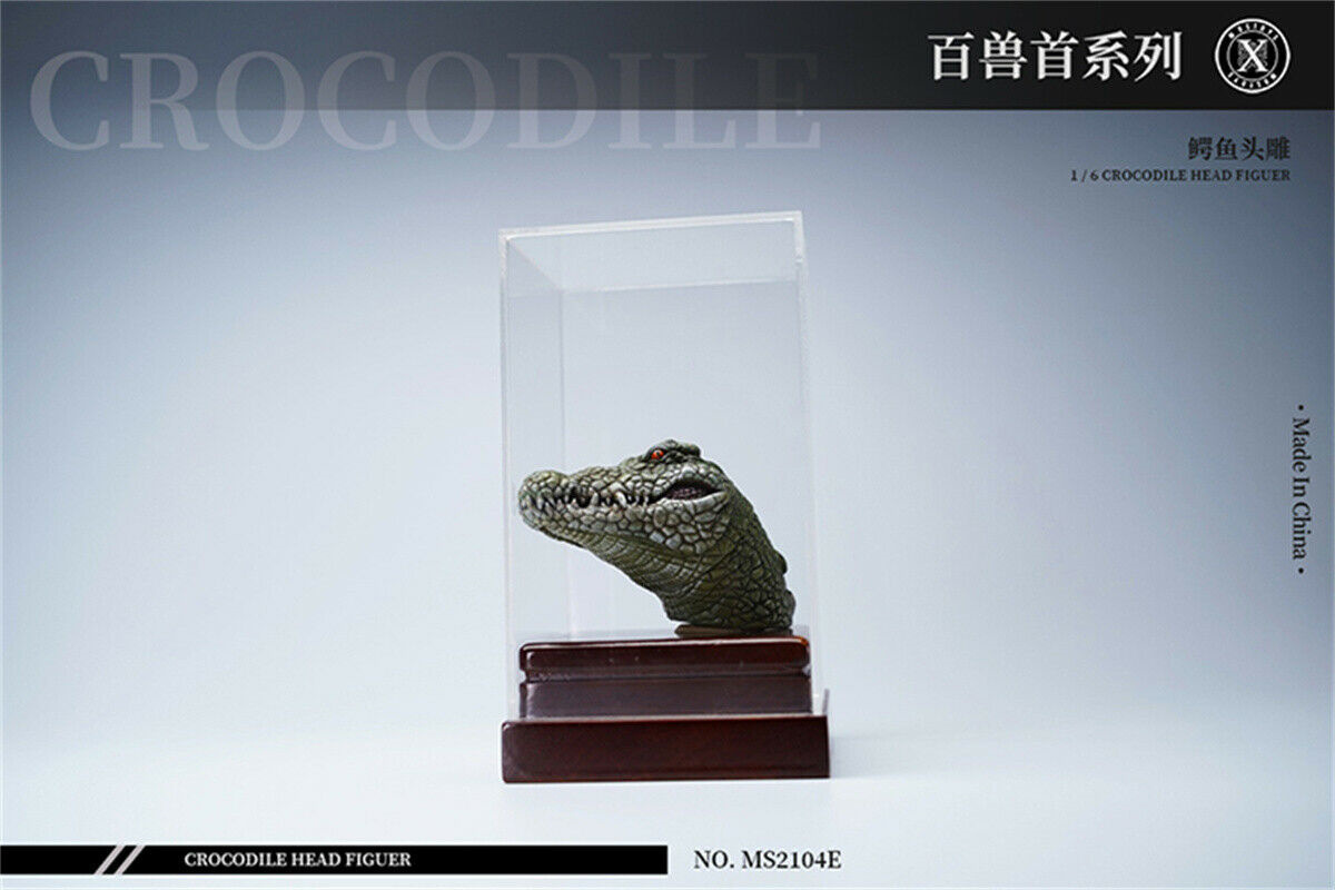 Mostoys 1/6 Crocodile Head Figure Healing Soldier Model Cute Animal Collector Toy Resin Realistic Desktop Decoration Kids Gift Mostoys 1/6 Crocodile Head Figure Healing Soldier Model Cute Animal Collector Toy Resin Realistic Desktop Decoration Kids Gift