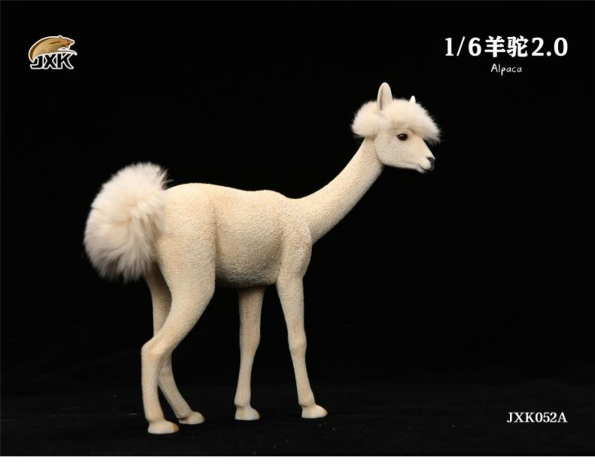 JXK 1/6 Alpaca 2.0 Figure Grass Mud Horse Pet Healing Figure Camelidae Animal Collector Toy Resin Desktop Decoration Gift JXK 1/6 Alpaca 2.0 Figure Grass Mud Horse Pet Healing Figure Camelidae Animal Collector Toy Resin Desktop Decoration Gift