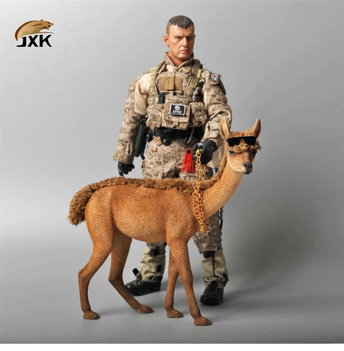 JXK 1/6 Alpaca 2.0 Figure Grass Mud Horse Pet Healing Figure Camelidae Animal Collector Toy Resin Desktop Decoration Gift JXK 1/6 Alpaca 2.0 Figure Grass Mud Horse Pet Healing Figure Camelidae Animal Collector Toy Resin Desktop Decoration Gift