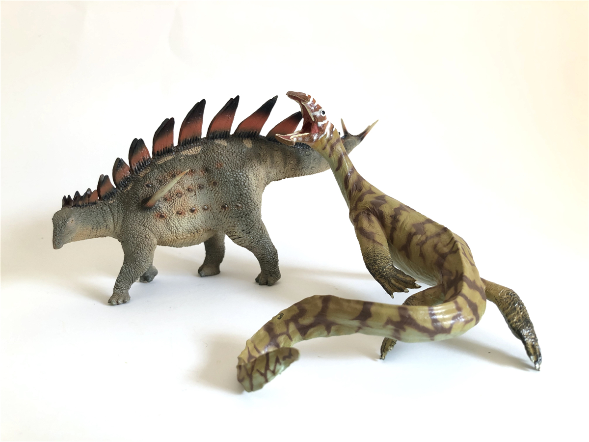 PNSO Atopodentatus Unicus Model Sauropterygia Dinosaur Figure Collector Animal Adult Kids Toy Christmas Birthday Gift 2020