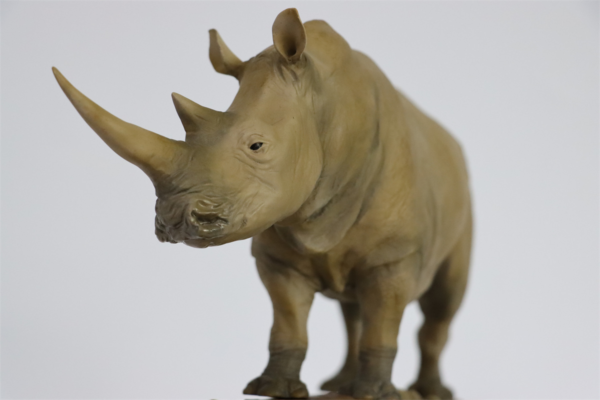 MM x Paleocraft 1/15 African White Rhino With Base Statue Rhinoceros Animal Model Collection Education Model Fingure Collector MM x Paleocraft 1/15 African White Rhino With Base Statue Rhinoceros Animal Model Collection Education Model Fingure Collector