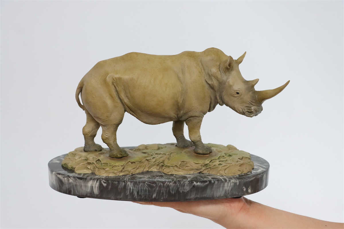 MM x Paleocraft 1/15 African White Rhino With Base Statue Rhinoceros Animal Model Collection Education Model Fingure Collector MM x Paleocraft 1/15 African White Rhino With Base Statue Rhinoceros Animal Model Collection Education Model Fingure Collector