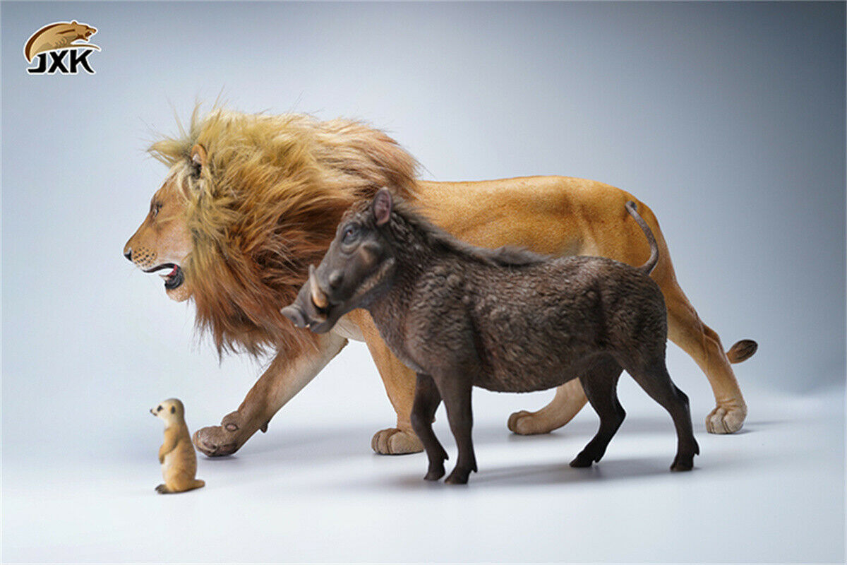 JXK 1/6th Lion 2.0 Model Flocking Figure Realistic Wild Animal Collector Christmas Decoration Ornaments Adults Kids Gift Toy JXK 1/6th Lion 2.0 Model Flocking Figure Realistic Wild Animal Collector Christmas Decoration Ornaments Adults Kids Gift Toy