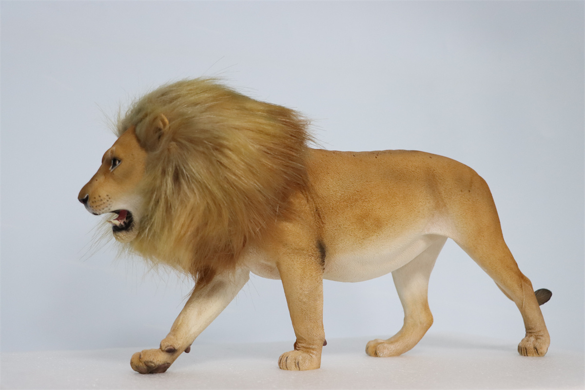 JXK 1/6th Lion 2.0 Model Flocking Figure Realistic Wild Animal Collector Christmas Decoration Ornaments Adults Kids Gift Toy JXK 1/6th Lion 2.0 Model Flocking Figure Realistic Wild Animal Collector Christmas Decoration Ornaments Adults Kids Gift Toy