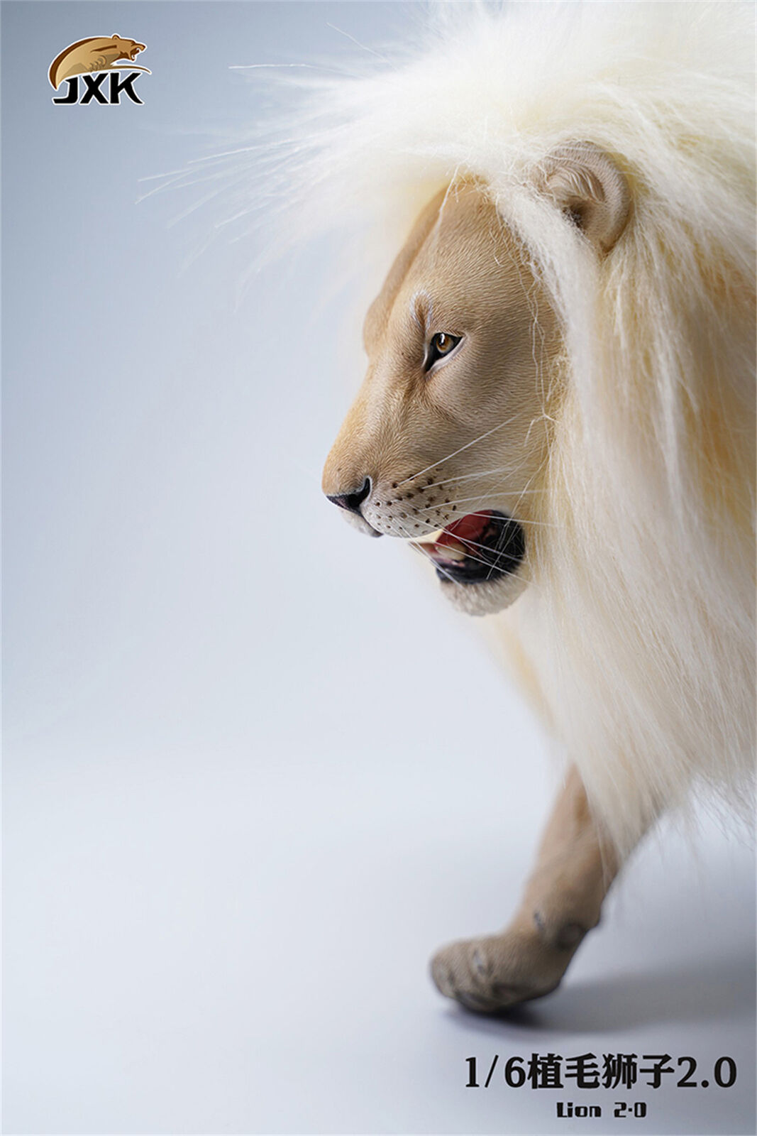 JXK 1/6th Lion 2.0 Model Flocking Figure Realistic Wild Animal Collector Christmas Decoration Ornaments Adults Kids Gift Toy JXK 1/6th Lion 2.0 Model Flocking Figure Realistic Wild Animal Collector Christmas Decoration Ornaments Adults Kids Gift Toy