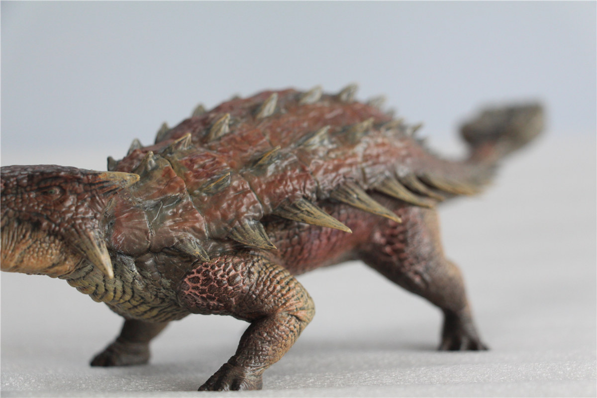 IN STOCK Nanmu 1/35 Ankylosaurus Mace Figure Jurassic Ankylosaur Dinosaur Collector Animal Model Toy Unisex Gift for Kids Adult