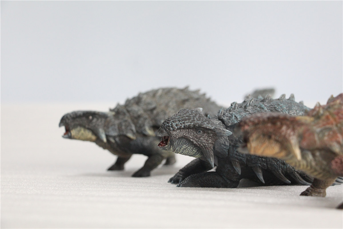 IN STOCK Nanmu 1/35 Ankylosaurus Mace Figure Jurassic Ankylosaur Dinosaur Collector Animal Model Toy Unisex Gift for Kids Adult