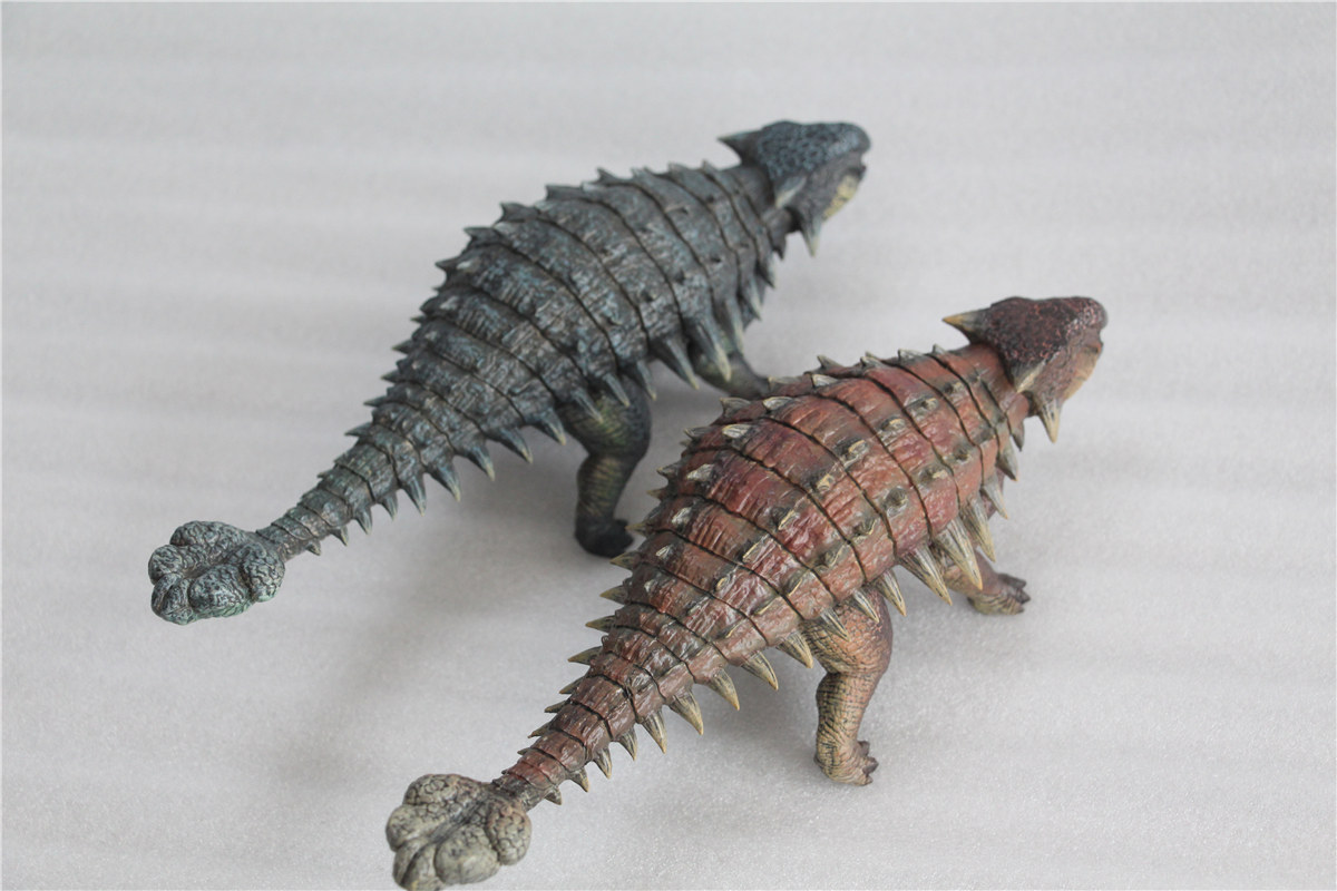 IN STOCK Nanmu 1/35 Ankylosaurus Mace Figure Jurassic Ankylosaur Dinosaur Collector Animal Model Toy Unisex Gift for Kids Adult