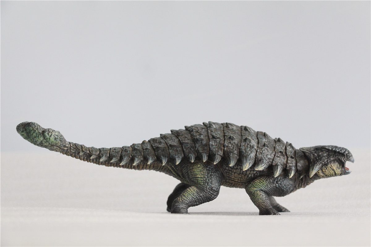 IN STOCK Nanmu 1/35 Ankylosaurus Mace Figure Jurassic Ankylosaur Dinosaur Collector Animal Model Toy Unisex Gift for Kids Adult