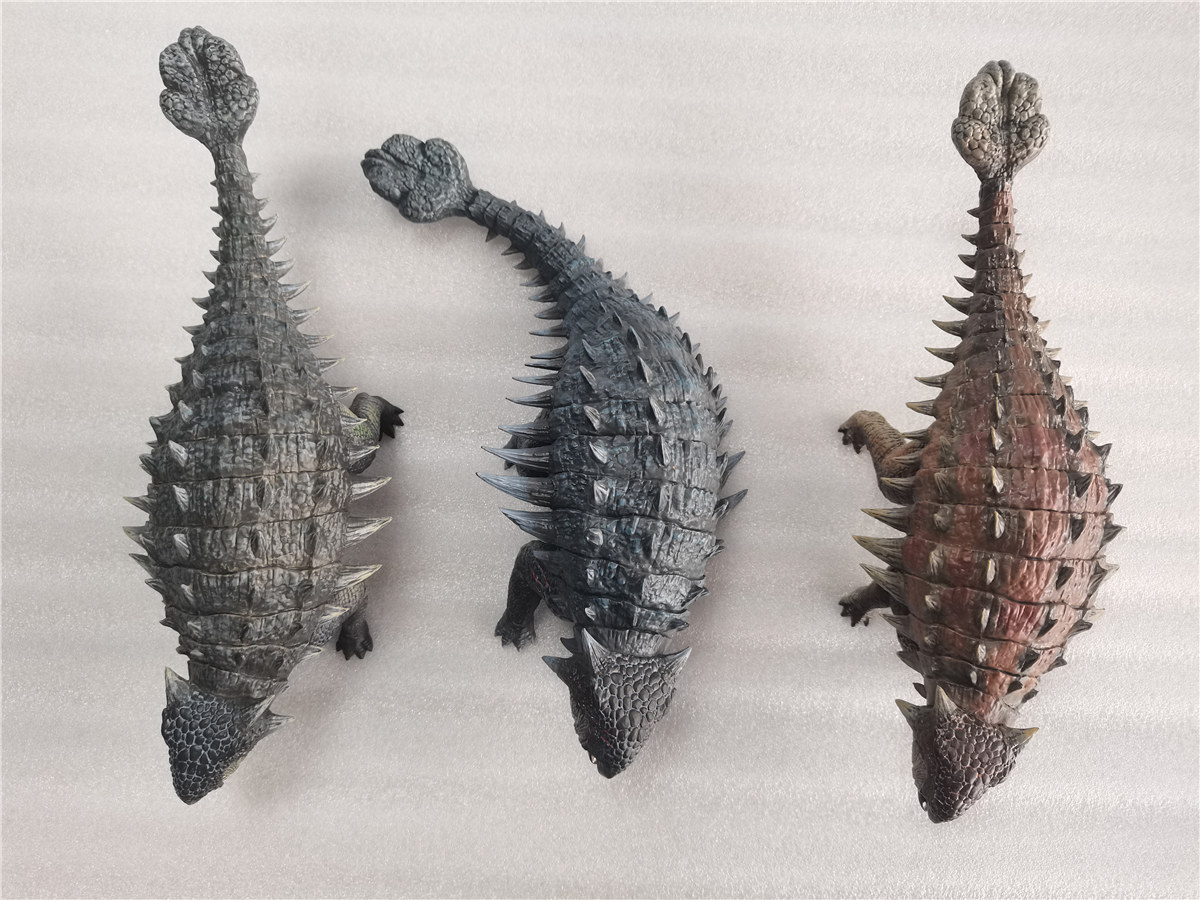 IN STOCK Nanmu 1/35 Ankylosaurus Mace Figure Jurassic Ankylosaur Dinosaur Collector Animal Model Toy Unisex Gift for Kids Adult