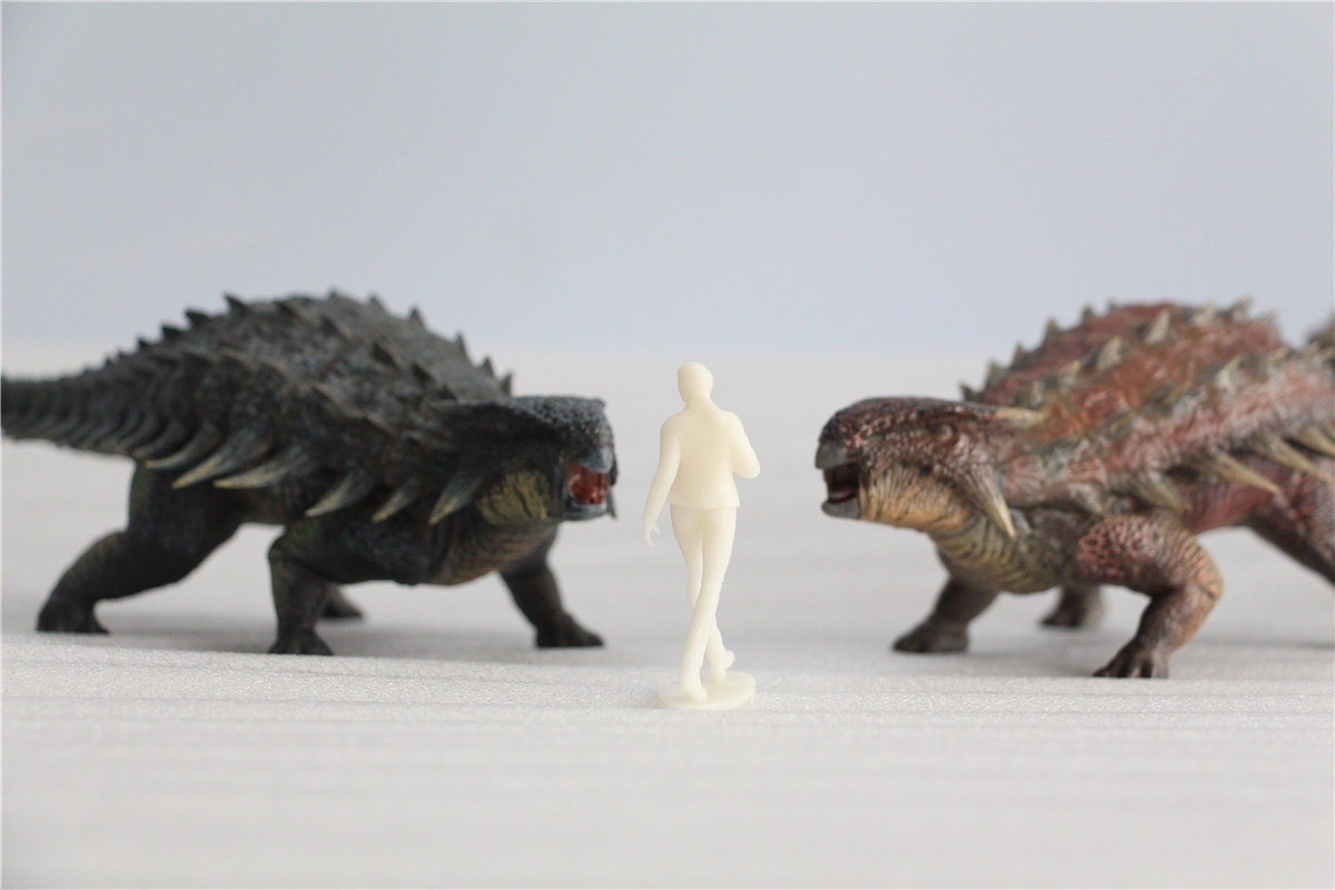 IN STOCK Nanmu 1/35 Ankylosaurus Mace Figure Jurassic Ankylosaur Dinosaur Collector Animal Model Toy Unisex Gift for Kids Adult