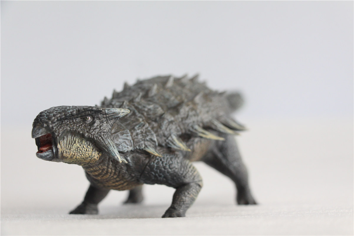 IN STOCK Nanmu 1/35 Ankylosaurus Mace Figure Jurassic Ankylosaur Dinosaur Collector Animal Model Toy Unisex Gift for Kids Adult
