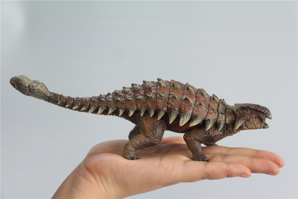 IN STOCK Nanmu 1/35 Ankylosaurus Mace Figure Jurassic Ankylosaur Dinosaur Collector Animal Model Toy Unisex Gift for Kids Adult