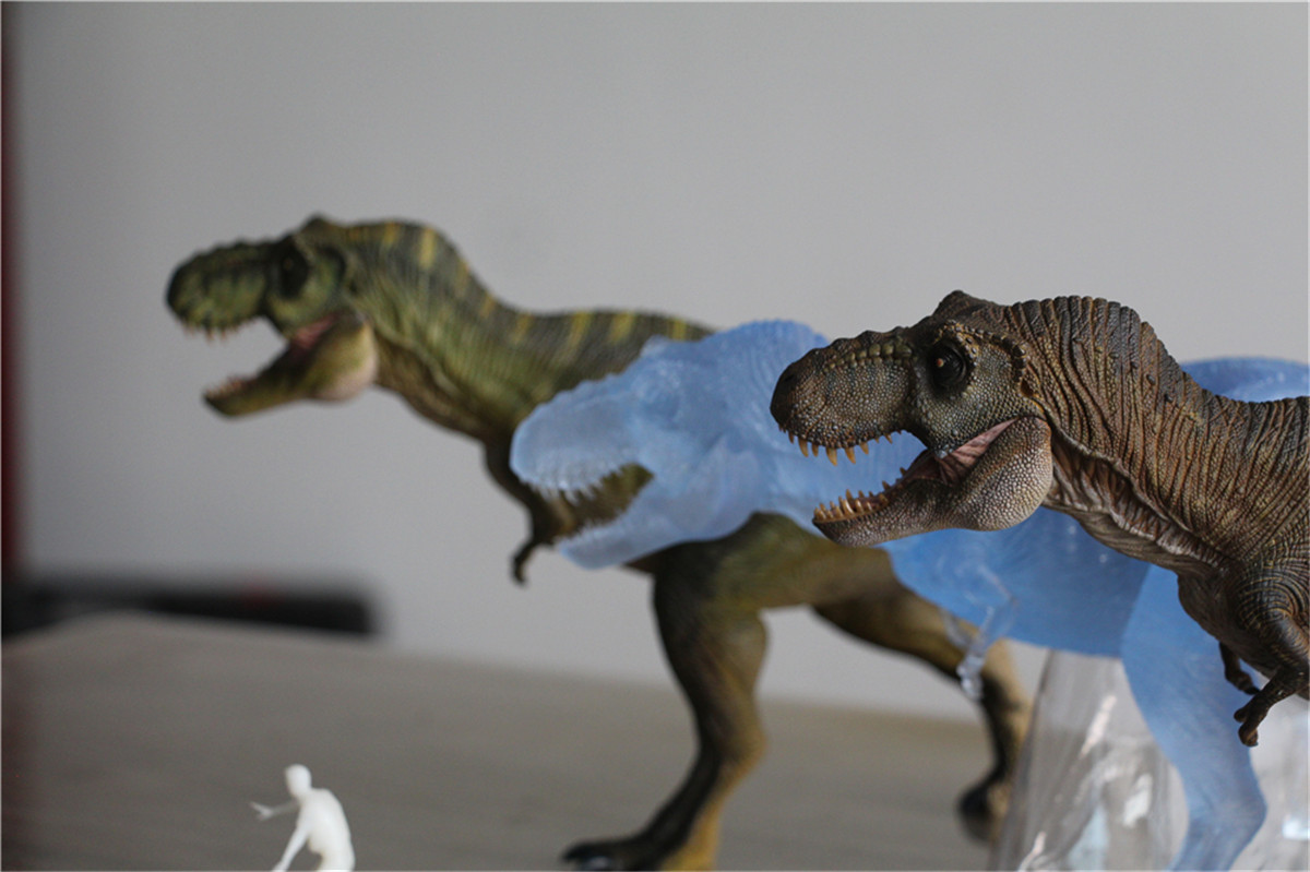 IN STOCK! Nanmu Studio 1/35 Transparent Tyrannosaurus Rex Alpha Figure T-Rex Statue Trex Dinosaur Toys Collector Animal Gift