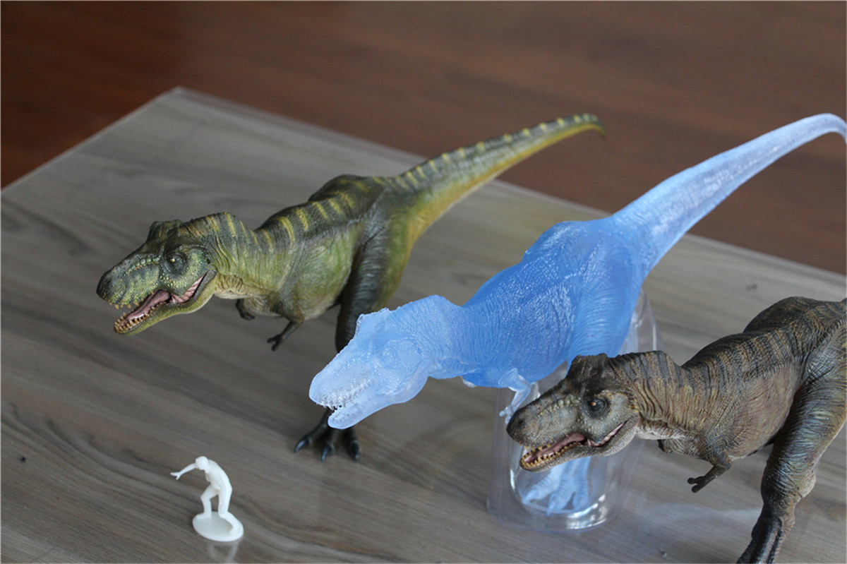 IN STOCK! Nanmu Studio 1/35 Transparent Tyrannosaurus Rex Alpha Figure T-Rex Statue Trex Dinosaur Toys Collector Animal Gift