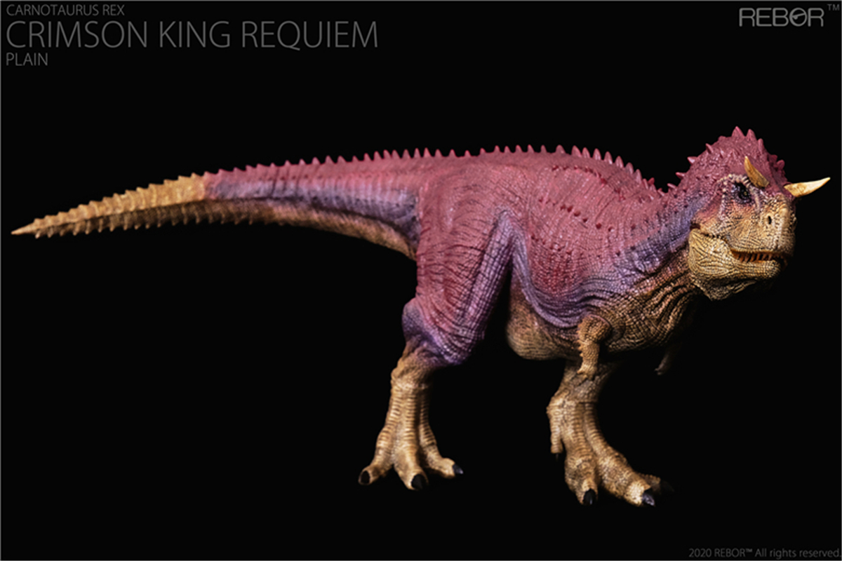 REBOR Carnotaurus Rex Crimson King Requiem Ekrixinatosaurus Epitaph Figure Realistic T-Rex Dinosaur Collector Toys Animal Model