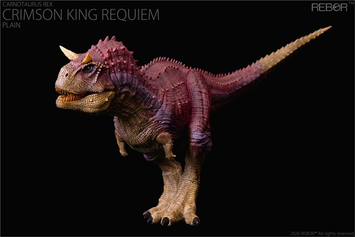 REBOR Carnotaurus Rex Crimson King Requiem Ekrixinatosaurus Epitaph Figure Realistic T-Rex Dinosaur Collector Toys Animal Model