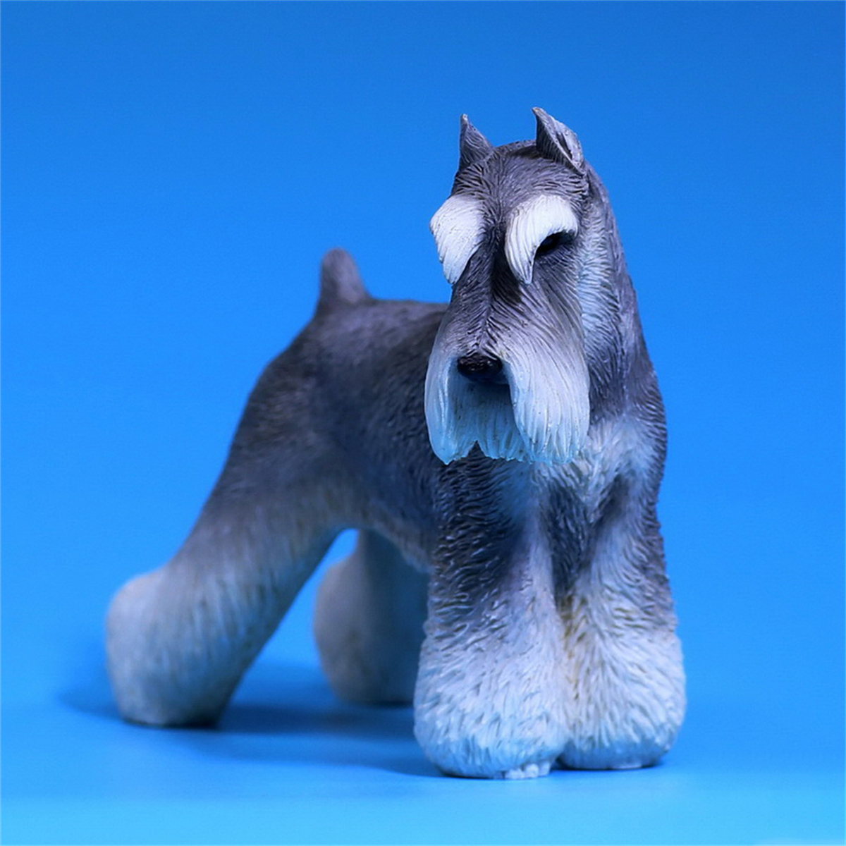 Mr.Z Studio 1:6 Standard Schnauzer Dog Pet Figure Animal Toys Collector Decoration Gift Simulation Model Home Car Decoration Mr.Z Studio 1:6 Standard Schnauzer Dog Pet Figure Animal Toys Collector Decoration Gift Simulation Model Home Car Decoration