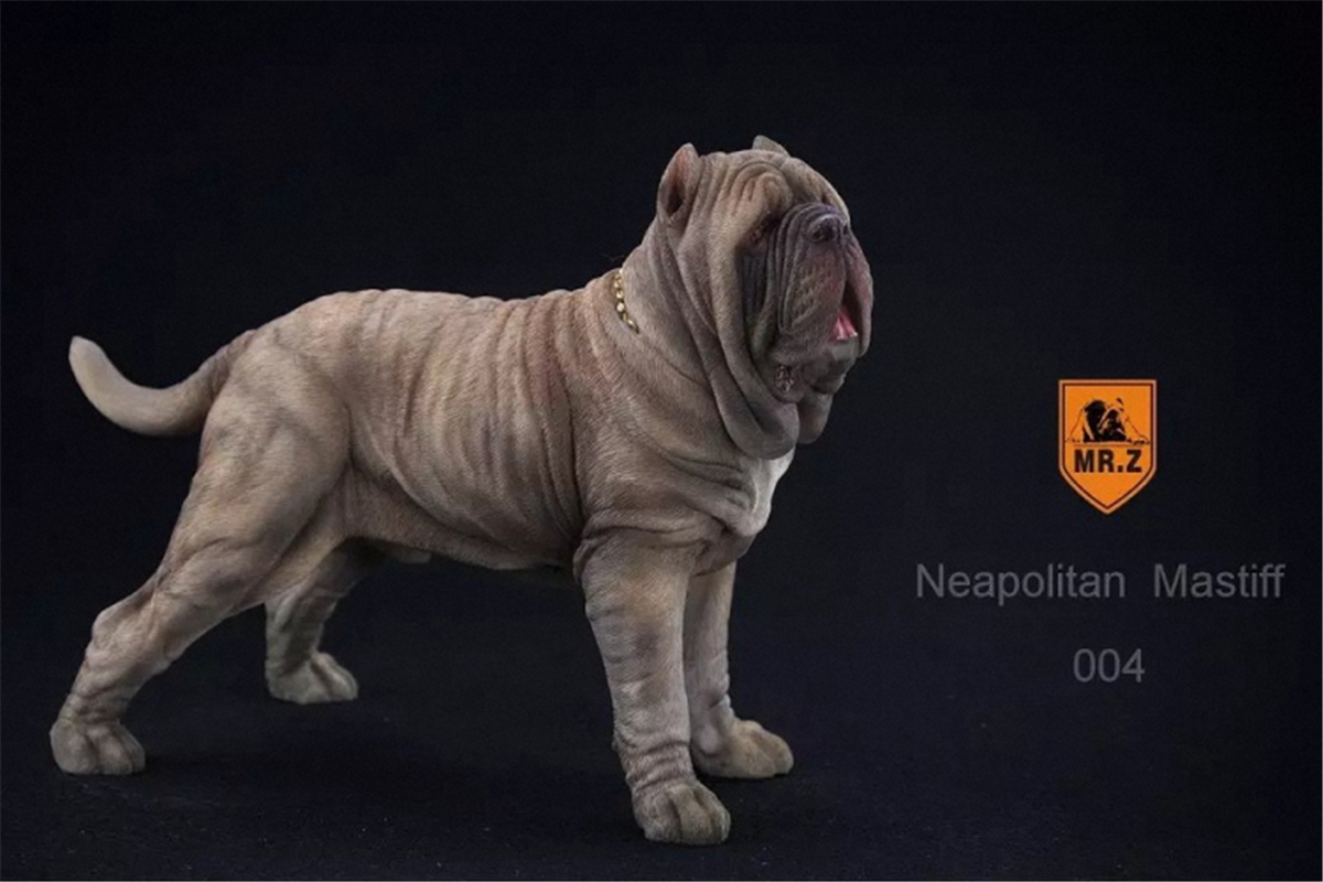 Mr.Z 1:6 Scale Neopolitan Mastiff Neapolitan Mastiff Pet Healing Figure Animal Model Toy Collector Decoration Kid Gift Mr.Z 1:6 Scale Neopolitan Mastiff Neapolitan Mastiff Pet Healing Figure Animal Model Toy Collector Decoration Kid Gift